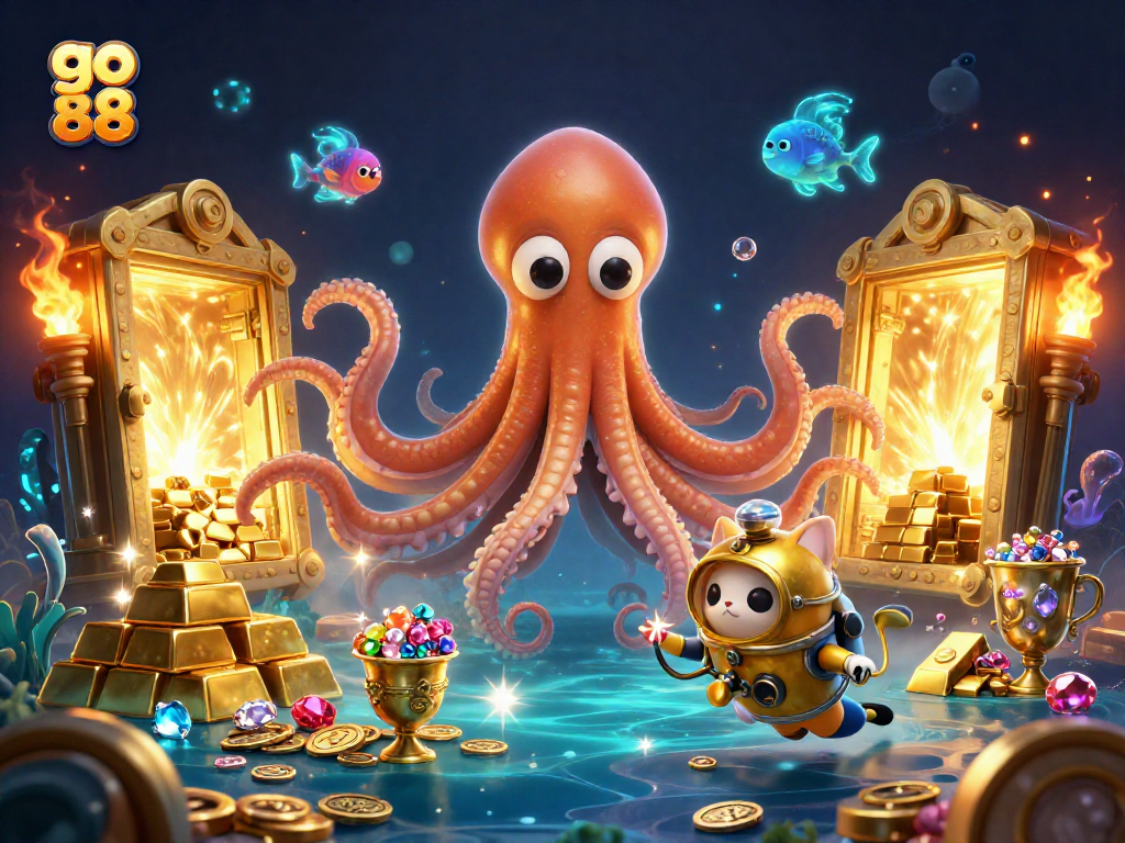 Experience go 88's thrilling undersea treasure hunting in a vibrant ocean adventure.