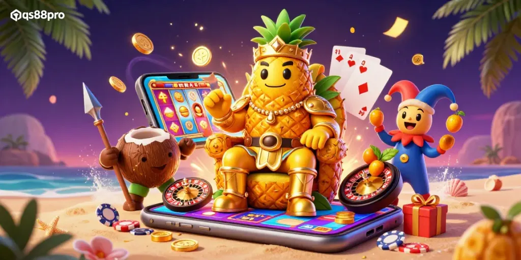 Experience fun gaming action with qs88pro featuring vibrant characters and dynamic slot games.