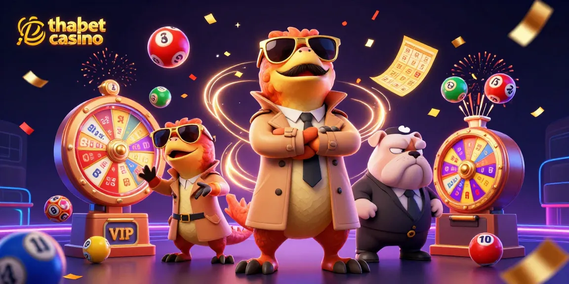 Experience the excitement at thabet casino with vibrant games and animated characters.